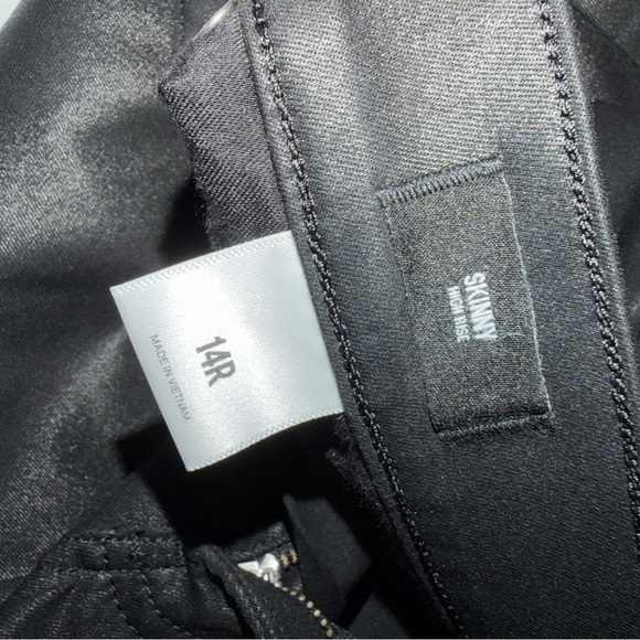 Express Black Coated Jeans - Picture 13 of 16